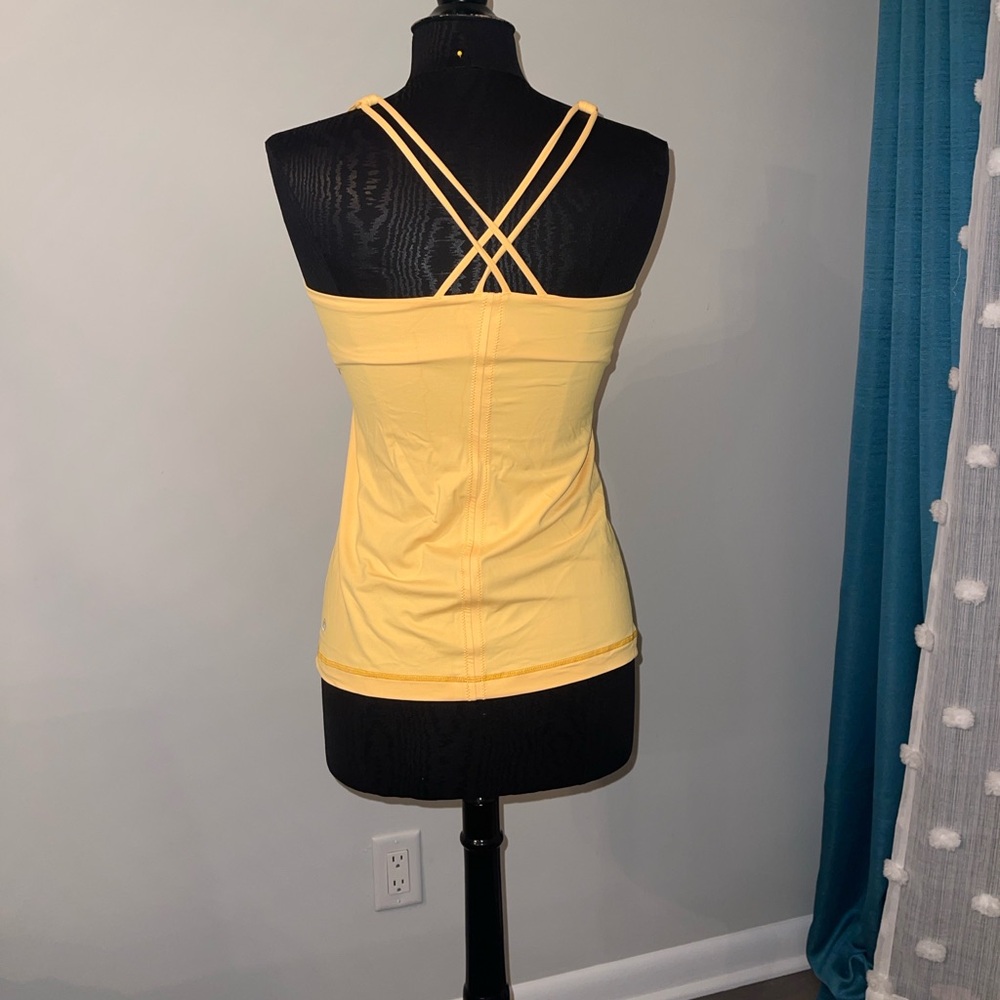 Lululemon Free to Be Tank – Burning Yellow, Size 8 NWT - Picture 4 of 5